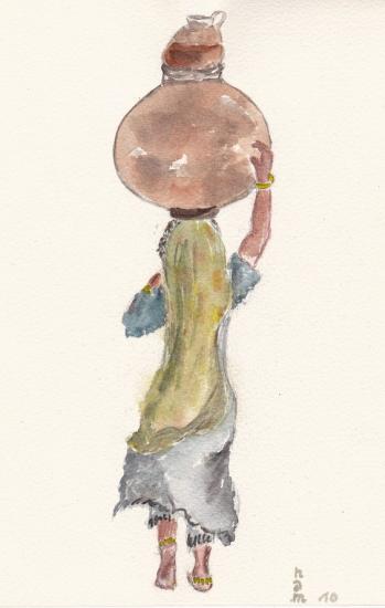 054 porteuse d eau