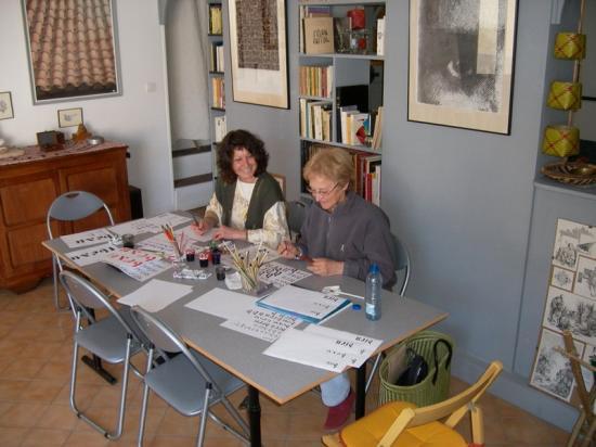 atelier calligraphie