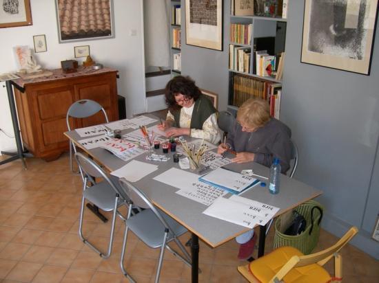atelier calligraphie