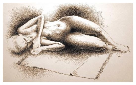 nu couché